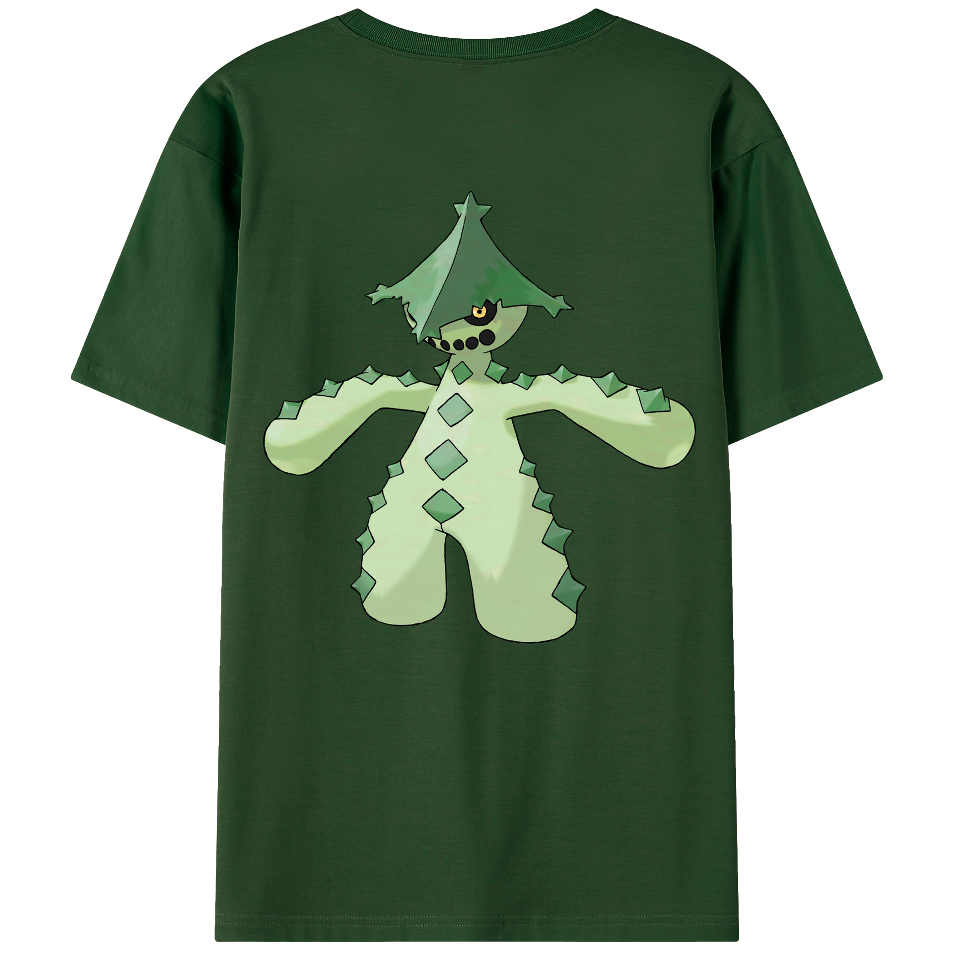 （画像用） ポケットモンスター Pokémon 綿100％半袖Tシャツ（背面プリント）